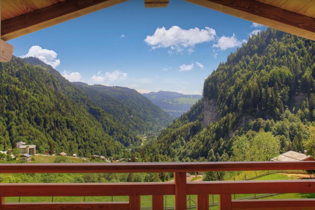 Chalet Sabaroc - Ovo Network La Giettaz Buitenkant foto