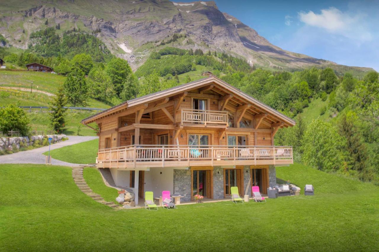 Chalet Sabaroc - Ovo Network La Giettaz Buitenkant foto