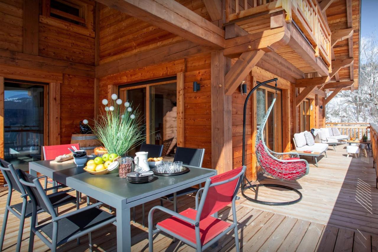 Chalet Sabaroc - Ovo Network La Giettaz Buitenkant foto