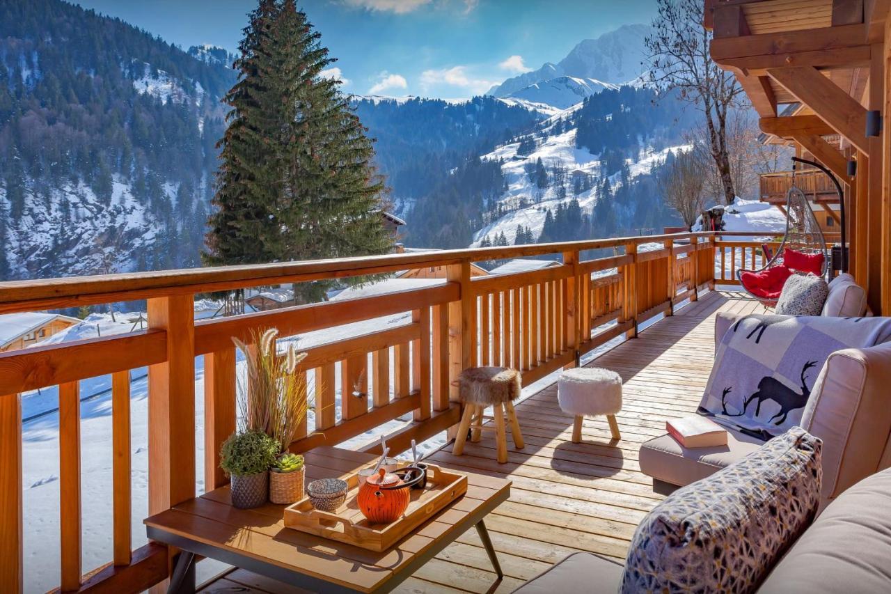 Chalet Sabaroc - Ovo Network La Giettaz Buitenkant foto