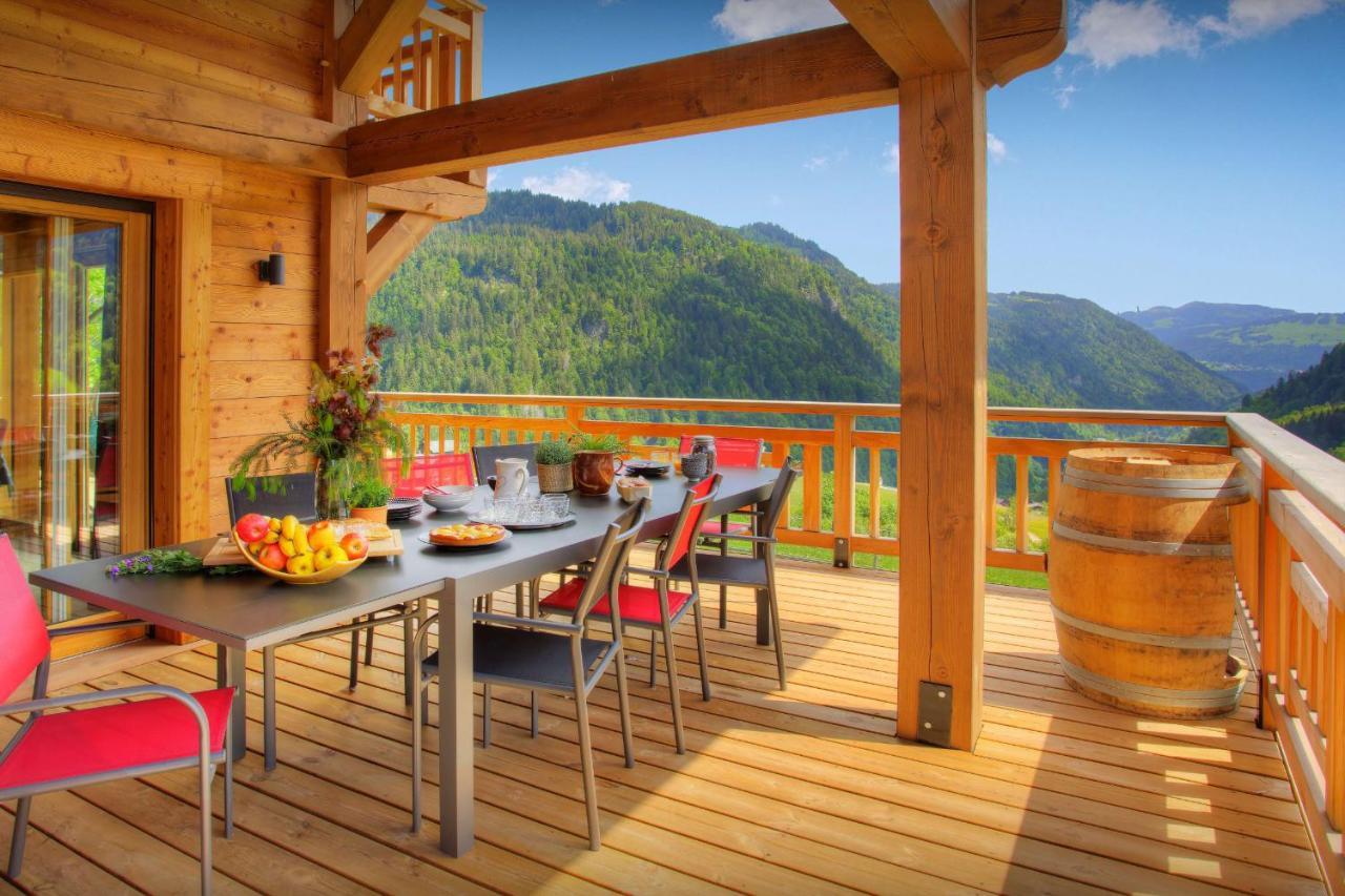 Chalet Sabaroc - Ovo Network La Giettaz Buitenkant foto