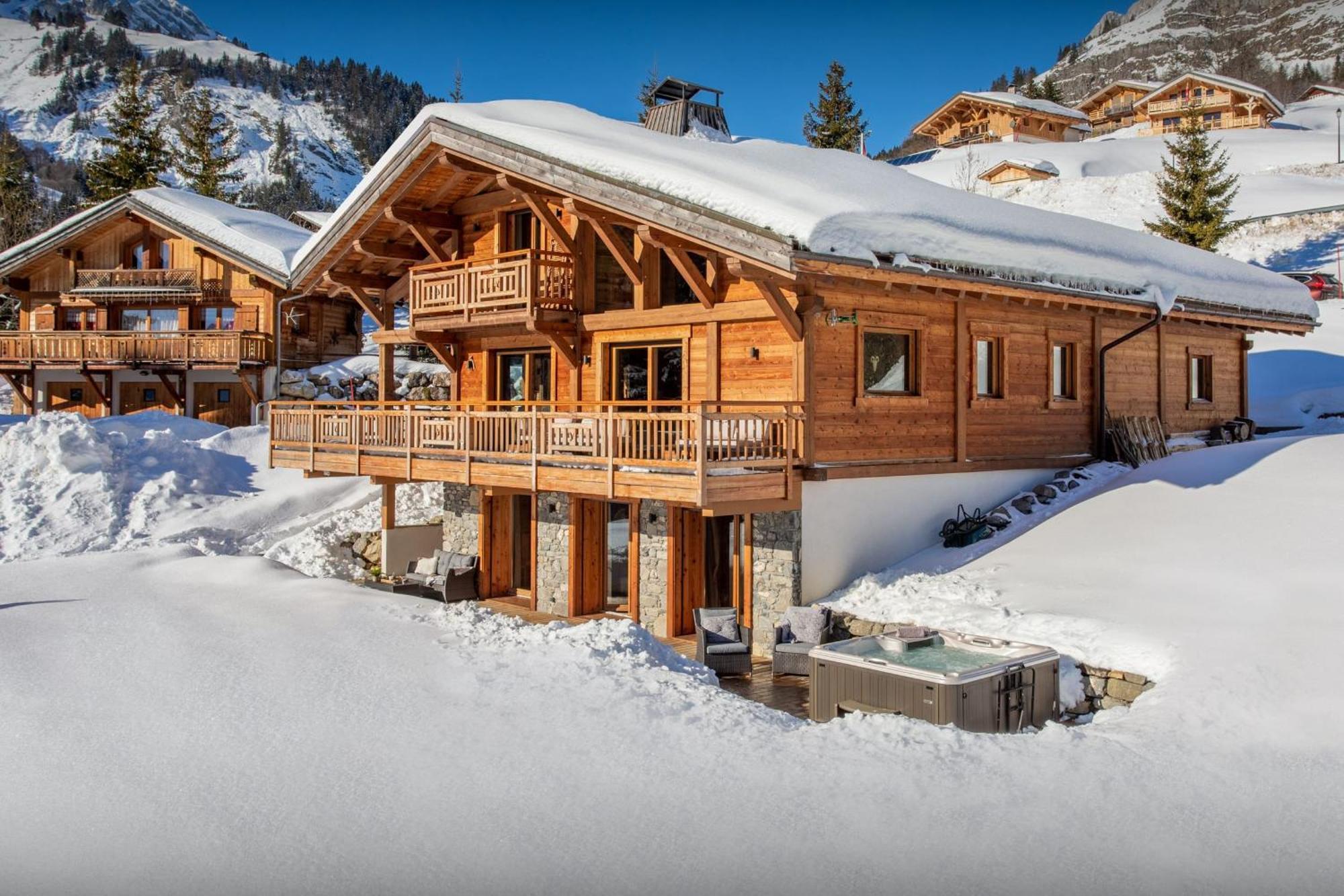 Chalet Sabaroc - Ovo Network La Giettaz Buitenkant foto