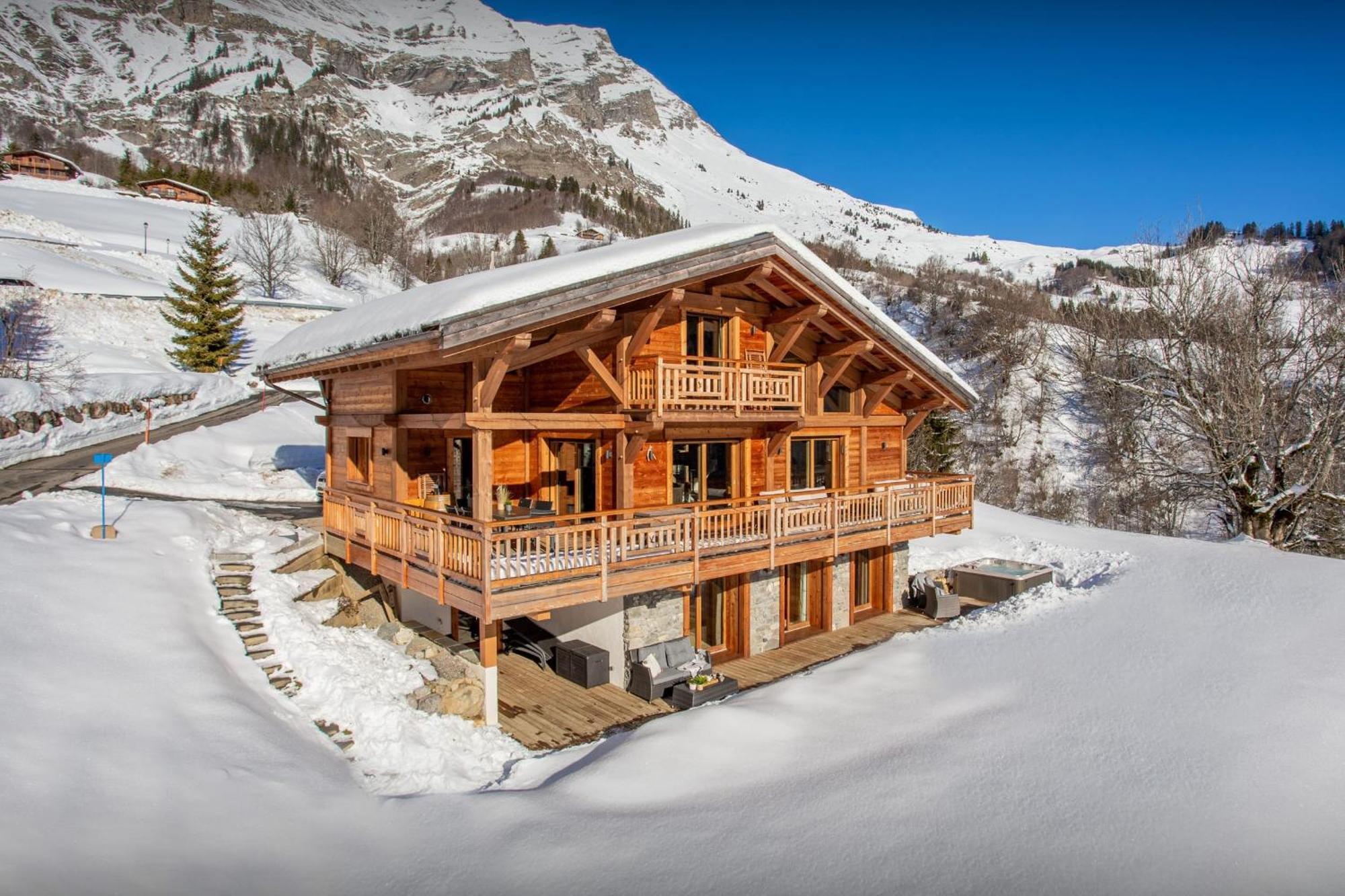 Chalet Sabaroc - Ovo Network La Giettaz Buitenkant foto