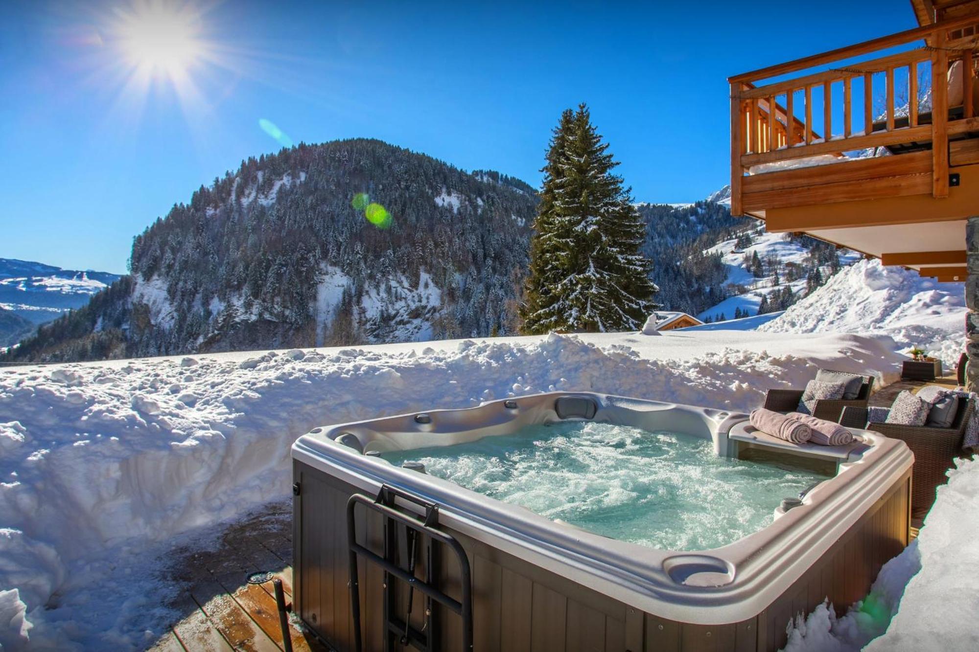 Chalet Sabaroc - Ovo Network La Giettaz Buitenkant foto