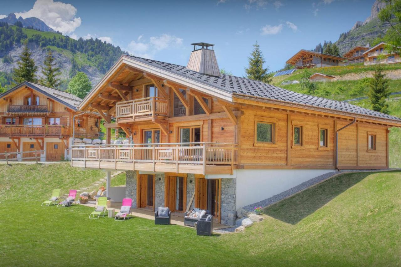 Chalet Sabaroc - Ovo Network La Giettaz Buitenkant foto